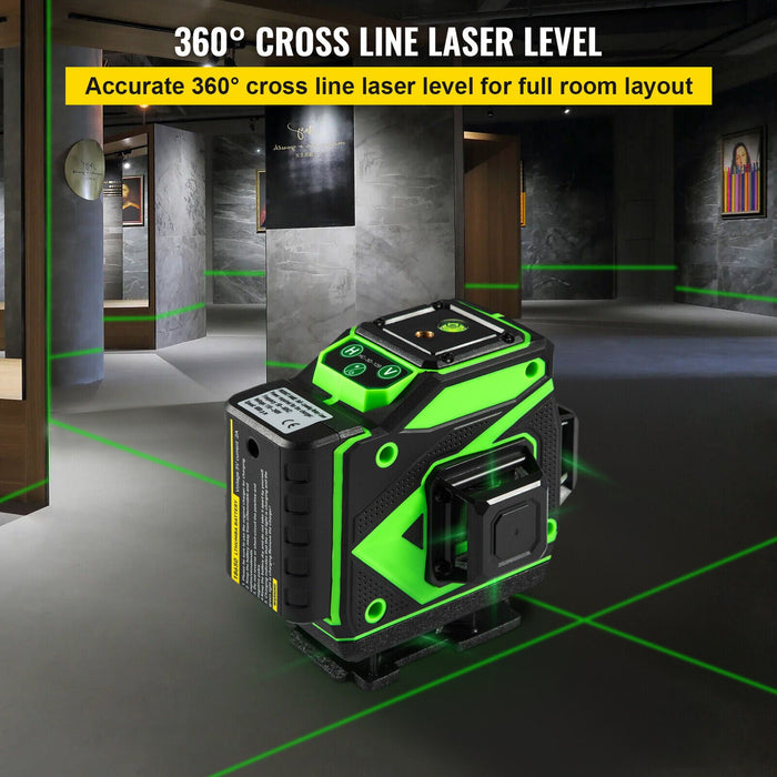 Laser Level with Tripod, 50 ft Laser Leveler Tool Laser Level Green Cross  Line Self Leveling, Separate Control 2 Lines, Laser Level for Picture