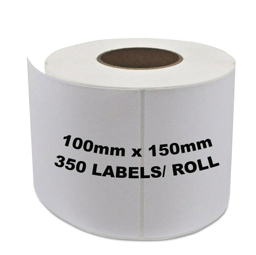 12 Rolls | DIRECT THERMAL 4x6 Labels Roll 100x150mm Fastway AUSPOST eParcel Shipping Label - Battery Mate