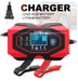 12V 24V Car Battery Charger Lead-acid AGM GEL-Lithium LiFePO4 Battery Repair Use - Battery Mate