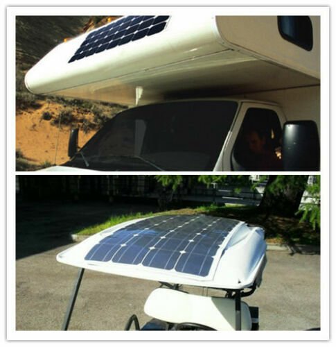 12V 350W Flexible Mono Solar Panel RV Caravan Camping Battery Charge Portable - Battery Mate