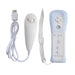 [2 Pack] 2in1 Built-in Motion Plus Remote Nunchuck Controller For Nintendo Wii - Battery Mate
