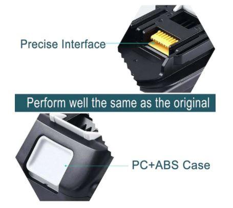 2 Pack For 18V Makita Compatible Battery Replacement 6.0 AH | BL1830 BL1850 - Battery Mate