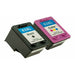 2 Pack HP 63XL Compatible High Yield Inkjet Cartridges [1BK+1TriColor] - Battery Mate