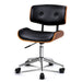 [2 Pack] Office Chair / Computer Gaming Chairs with Leather Fabric Seat Study Work Tilt - Battery Mate