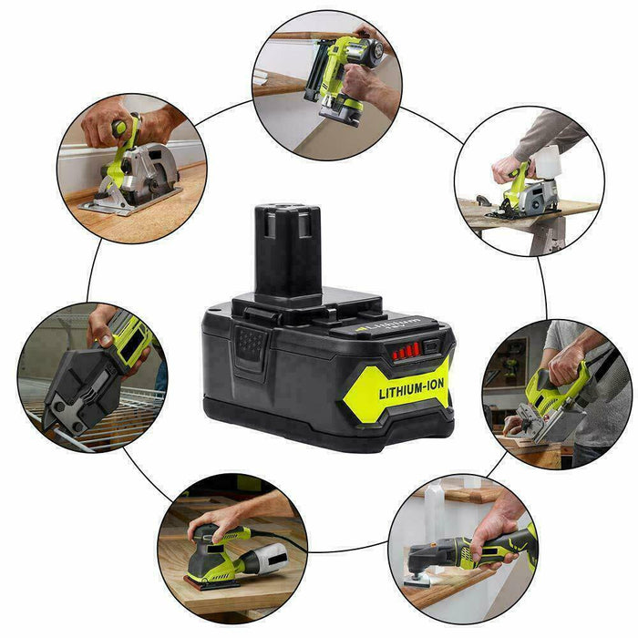 [2 Pack] Ryobi One+ Plus Compatible 18V Batteries 5ah - Battery Mate