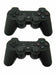 [2 Pack] Sony PS2 Compatible 2.4G Wireless Twin Shock Game Controller Joystick Joypad - Battery Mate