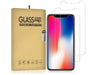 2 Pack Tempered Glass Screen Protector For Apple iPhone X - Battery Mate