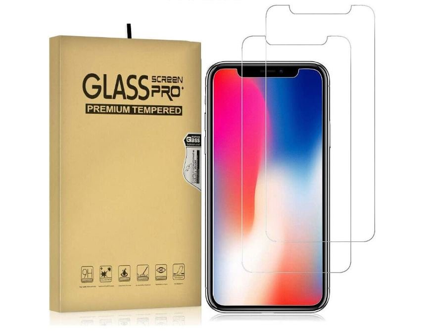 2 Pack Tempered Glass Screen Protector For Apple iPhone XS - Battery Mate