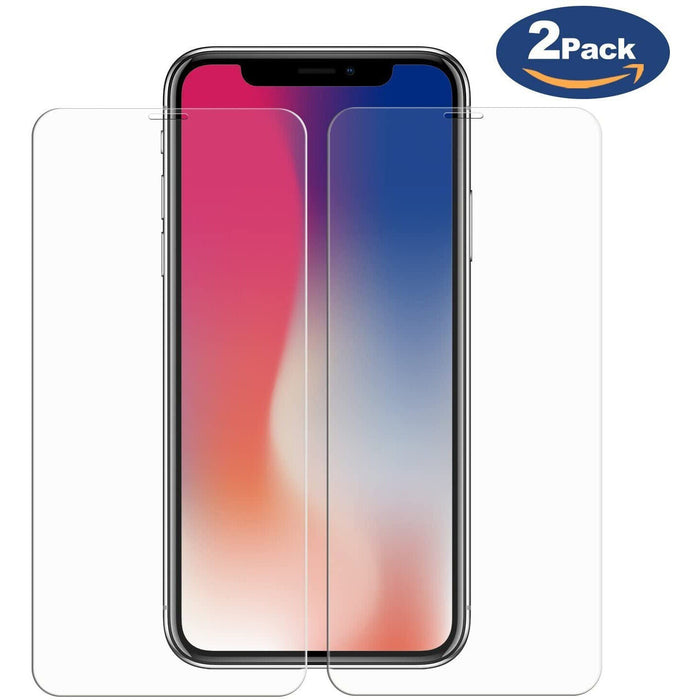 2 Pack Tempered Glass Screen Protector For Apple iPhone XS - Battery Mate