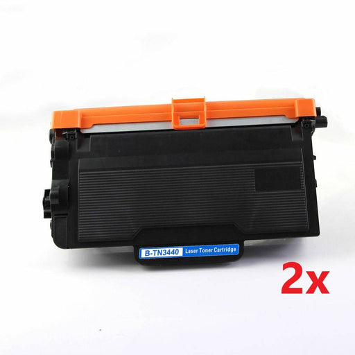 [2 Pack] TN3420 TN3440 Toner Cartridge For Brother HL-L5100DN MFC-L5755Dw HL-L5200DW - Battery Mate