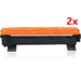 2 x Toner Cartridge TN1070 TN-1070 Compatible for Brother DCP1510 HL1110 HL1210W MFC1810 - Battery Mate