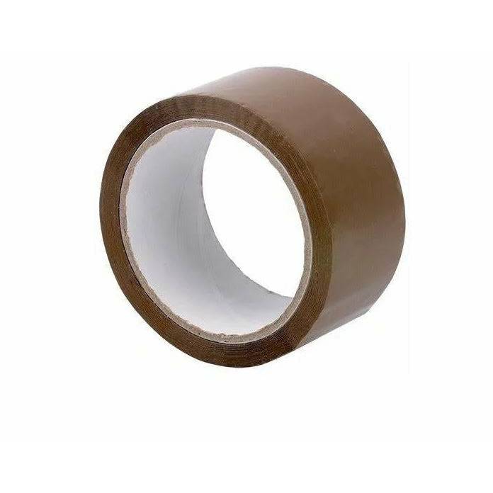 [24 Rolls] Brown Packing Sealing Tapes 45 microns - 48mm x 75m - Battery Mate