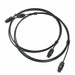 2M | Ultra-Premium Optical Fiber Digital Audio Cable Lead Cord To slink Black S/PDIF - Battery Mate