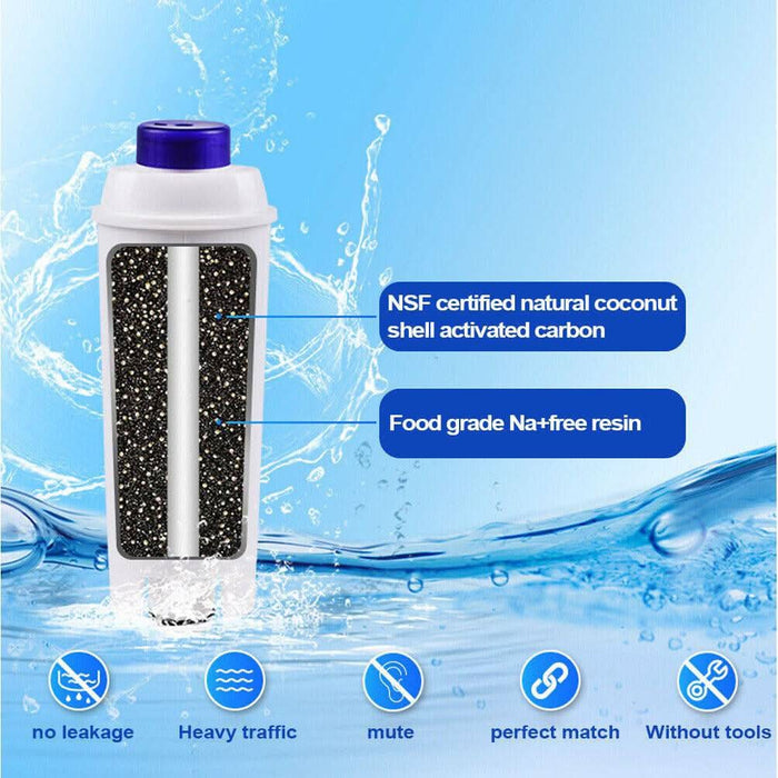 2Pcs Coffee Machine Water Filter For Delonghi Magnifica S Automatic ECAM22110SB - Battery Mate