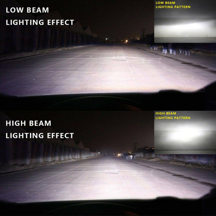 2X 1600LM LED H4 Headlight Globes Bulbs Conversion Kit Car Light High Low Beam - Battery Mate