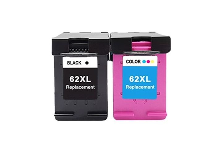 2x Compatible Ink Cartridges 62XL for HP Envy 5540 5542 5640 5642 7640 7643 - Battery Mate