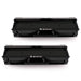 2x MLT- D111S Toner for Samsung SL-M2020W / SL-M2070FW Printer 2000 pages - Battery Mate