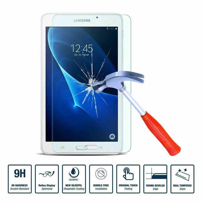 2x Tempered Glass Screen Protector for Samsung Galaxy Tab A 8.0 10.1 10.5 S4 S5e S7 - Battery Mate