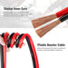 3000AMP Jumper Leads 6M Long Surge Protection Car Boost Cables Alarm Indicator - Battery Mate
