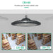 300W LED High Bay Light Low Bay UFO Factory Warehouse Industrial Light - Battery Mate