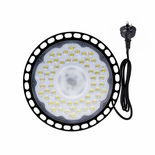 300W LED High Bay Light Low Bay UFO Factory Warehouse Industrial Light - Battery Mate