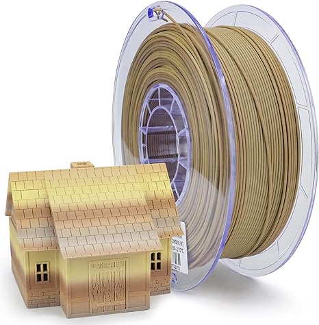 3D Printer Filament ABS 1KG - Gold - Battery Mate