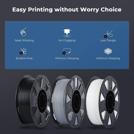 3D Printer Filament ABS 1KG - Silver - Battery Mate