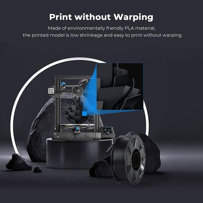 3D Printer Filament PLA 1KG - Purple - Battery Mate
