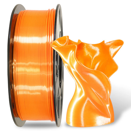 3D Printer Filament Silk 1KG - Orange - Battery Mate