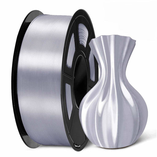 3D Printer Filament Silk 1KG - Silver - Battery Mate