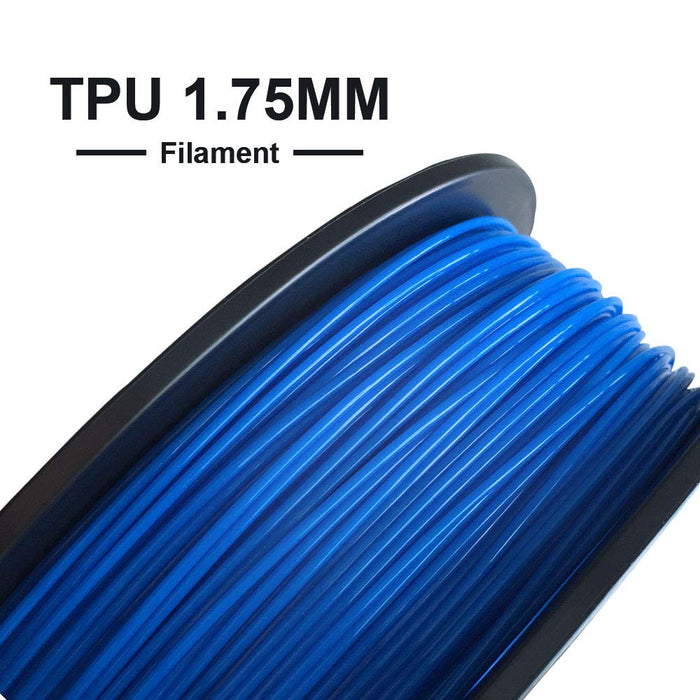 3D Printer Filament TPU 1KG - Blue - Battery Mate