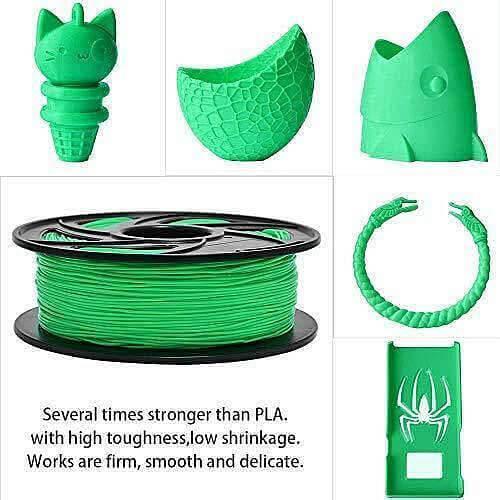3D Printer Filament TPU 1KG - Green - Battery Mate