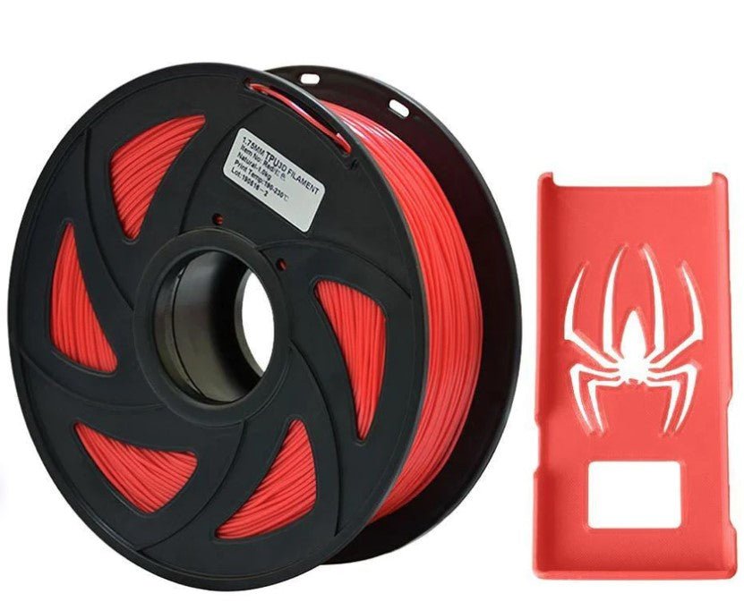 3D Printer Filament TPU 1KG - Red - Battery Mate