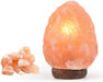 3kg Himalayan Salt Lamp Rock Crystal Natural Light Dimmer Switch Cord Globes - Battery Mate