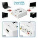 3RCA HDMI To AV Converter CVBS Video Cable HDMI2AV Converter 1080p upscaling - Battery Mate