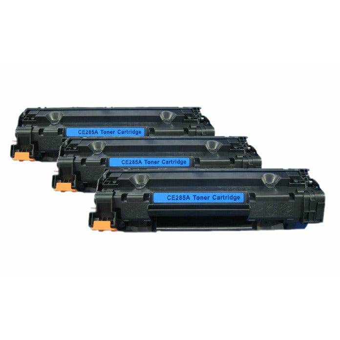 3x For HP CE285A P1102w M1212nf M1132 MFP Toner Cartridge - Battery Mate