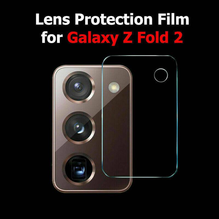 3x For Samsung Galaxy Z Fold 2 Camera Lens Film Tempered Glass Screen Protector - Battery Mate