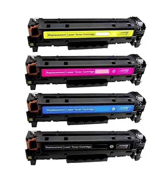 4 Pack Compatible HP CF500X CF501X CF503X CF502X Toner Cartridge - Battery Mate