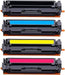 4 PACK GENERIC CF500X/501X/502X/503X TONER FOR HP PRINTERS - Battery Mate