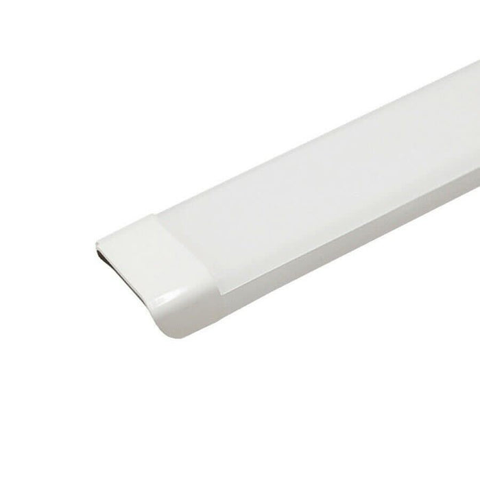 40W LED Slim Ceiling Fluorescent Diffused Batten Light 4FT 1200mm 6500K Daylight - Battery Mate