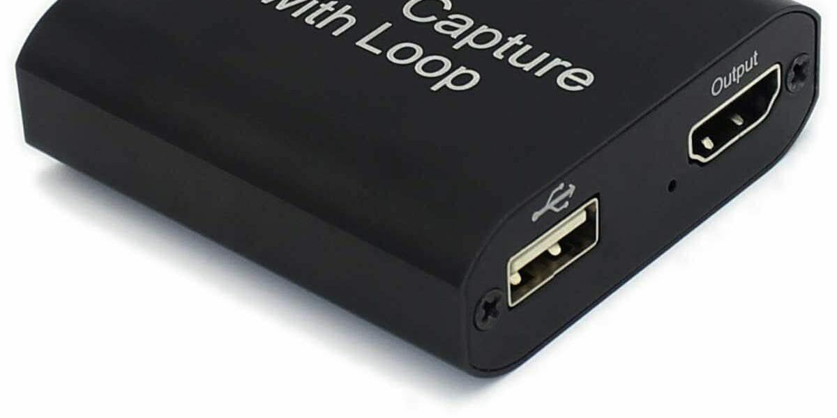 4K HDMI Video Capture Card HDMI to USB 2.0 Video Capture with Loop Out ...