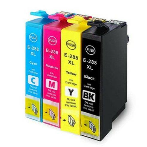 4x 288XL 288 XL Generic Ink Cartridge for Epson Expression XP240 XP340 XP344 440 - Battery Mate
