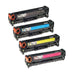 4x COMP CC530A-CC533A Toner Cartridge for HP CM2320 MFP series, CP2025 series - Battery Mate