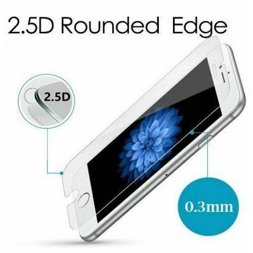 4x iPhone 12 Pro 11 X Max 8 Plus 7 Tempered Glass Screen Protector - Battery Mate