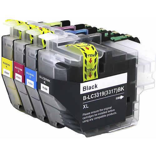 4x LC3319XL LC 3319XL Ink Cartridge for Brother MFC J5330DW J5730DW J6530DW 6930 - Battery Mate