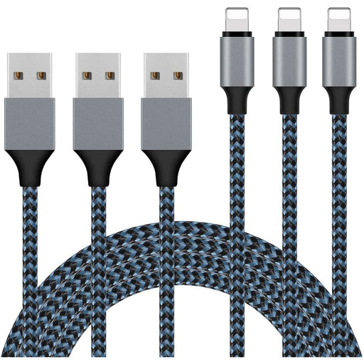 [5 Pack] USB Charging Cable Data FOR Apple Charger iPhone 12 11 Pro X 8 6s 6 XS Max - Battery Mate