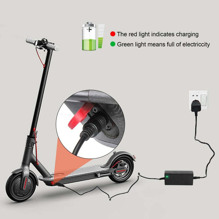 [5 Pins] 54.6V 2A Lithium Battery Power Adapter Charger For 48V Electric Bike Scooter eBike - Battery Mate