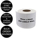 5 Rolls | Dymo Compatible 99012 SD99012 LabelWriter 450 Seiko Product Labels 36mm x 89mm - Battery Mate