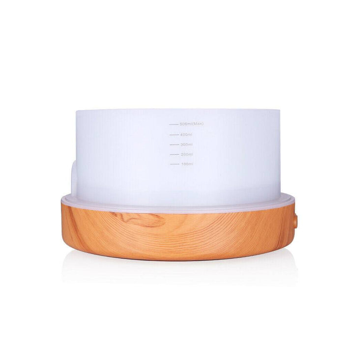 500ML Air Diffuser Aroma Oil Humidifier LED Night Light Up Home Relax Defuser - Battery Mate