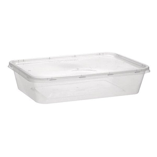 500ml (Small) | 50 Pack Food Containers Takeaway Storage Box - Battery Mate